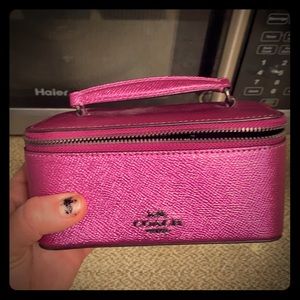 Coach makeup bag